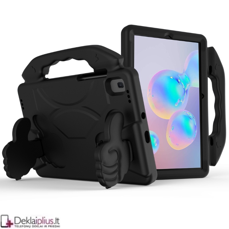 Smūgiams atsparus dėklas su rankena - juodas (Samsung Galaxy Tab S6 10.5 T865/T860) Smūgiams atsparus dėklas su rankena - juodas (Samsung Galaxy Tab S6 10.5 T865/T860)